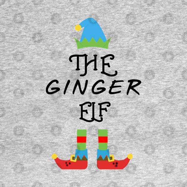 The Ginger Elf Matching Family Group Christmas Party by CareTees